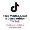 Pack Visitas, Likes y Compartidos TikTok