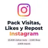 Pack Instagram: visitas, likes y repost
