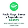 Pack Spotify: plays, saves y seguidores