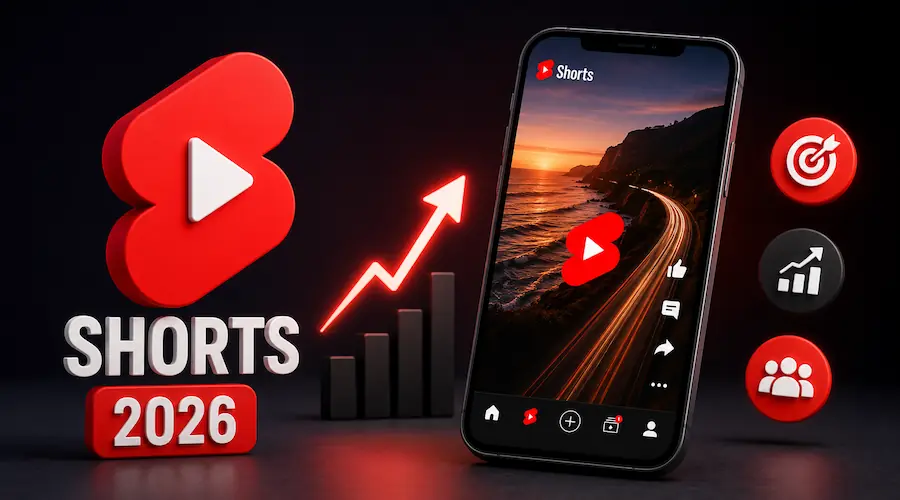 YouTube Shorts 2026: estrategias para disparar tus visitas