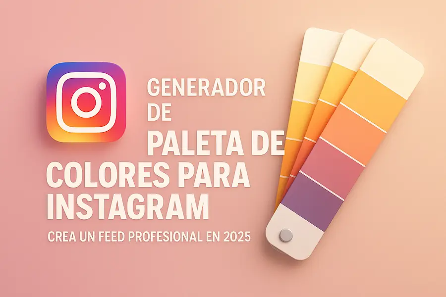 Generador de Paleta de Colores para Instagram Gratis 2025