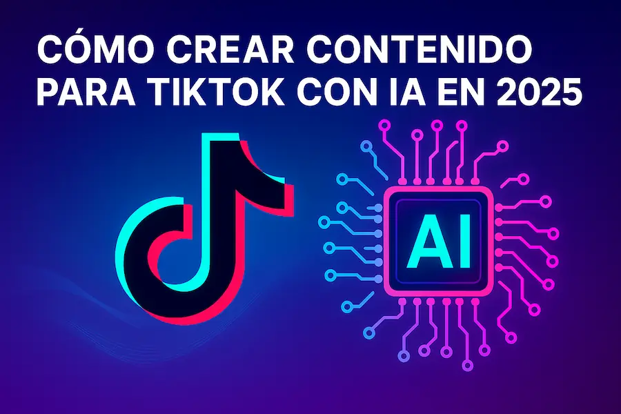 Cómo crear contenido para TikTok con IA en 2025