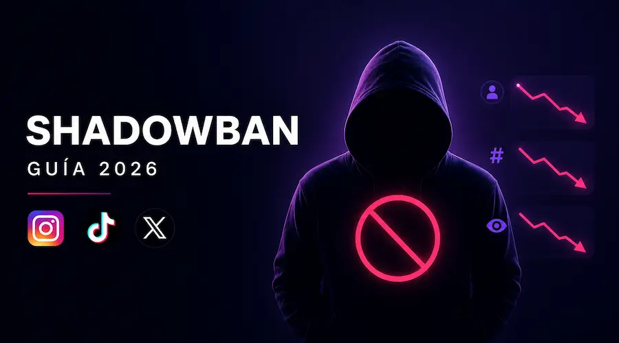 Shadowban: Qué Es, Cómo Saber Si Lo Tienes y Cómo Quitarlo (2026)